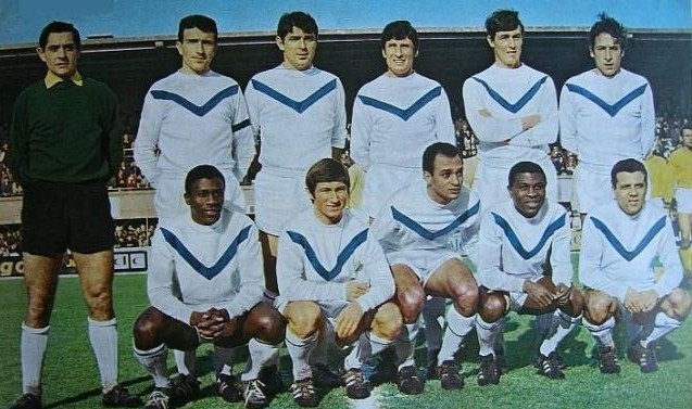 Squad of Girondins de Bordeaux 1968-69 Cup Winners' Cup Squad of Girondins de Bordeaux 1968-69 Cup Winners' Cup